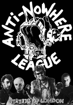 Plakat Anti Nowhere League - Streets Of London
