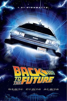 Plakat Back to the Future - 1.21 Gigawatts