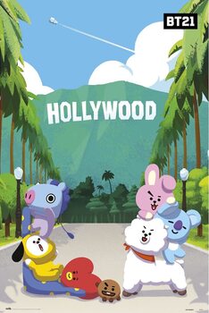 Plakat BT21 - Hollywood