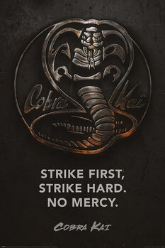 Plakat Cobra Kai - Metal