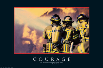 Plakat Courage