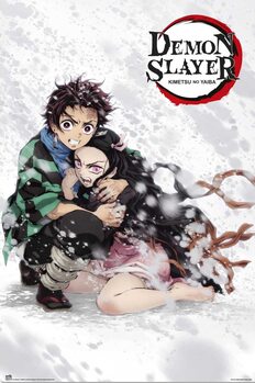 Plakat Demon Slayer - Tanjiro & Nezuko