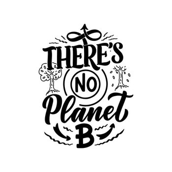 Plakat Eco bag print for cloth design.