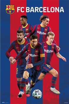 Plakat FC Barcelona - Group 2020/2021