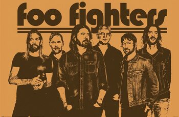 Plakat Foo Fighters - Group