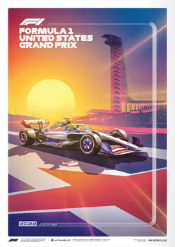 Kunsttryk Formula 1 - Formula 1 United States Grand Prix - 2023