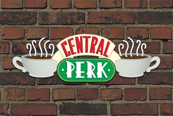 Plakat Friends TV - Central Perk Brick