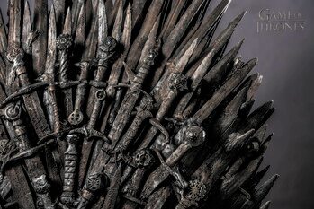 Plakat Game of Thrones - Iron throne