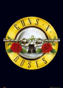 Plakat Guns'n'Roses - logo