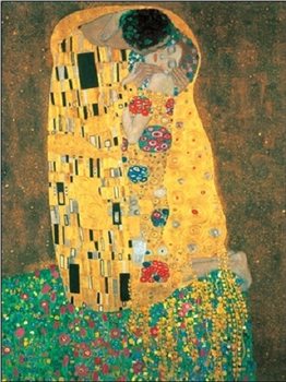 Gustav Klimt - Il Bacio Kunsttryk