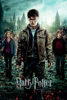 XXL plakat Harry Potter and the Deadly Hallows - trio