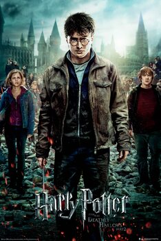 Plakat Harry Potter - Dødsregalierne