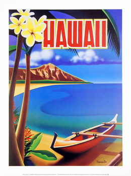 Kunsttryk Hawaii
