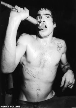 Plakat Henry Rollins - London 1983