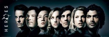 HEROES - cast Plakat