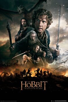 Plakat Hobbiten: Femhærerslaget