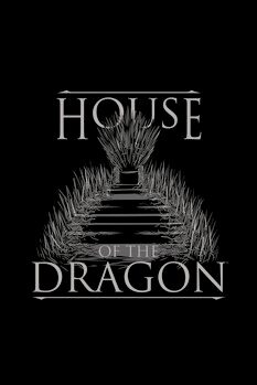 Plakat House of Dragon - Iron Throne
