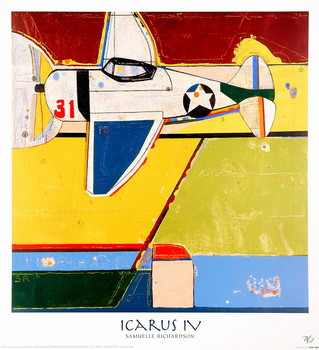 Kunsttryk Icarus IV