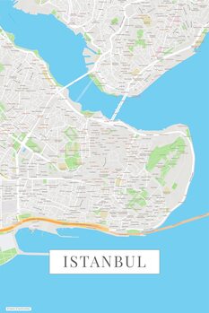 Plakat Instanbul color