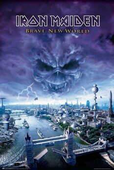 Plakat Iron Maiden - Brave New World