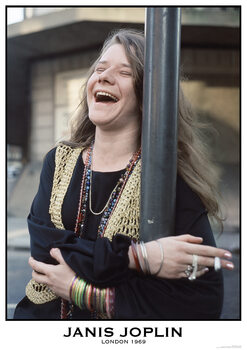 Plakat Janis Joplin - London 1969