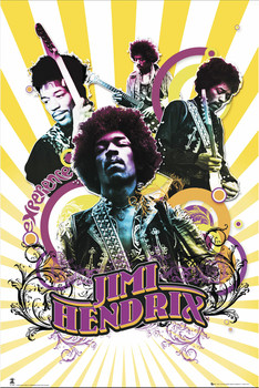 Plakat Jimi Hendrix - collage