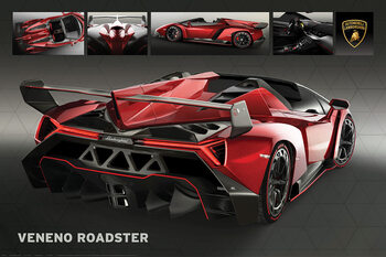 Plakat Lamborghini Veneno Roadster