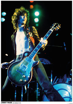 Plakat Led Zeppelin / Jimmy Page - Los Angeles