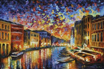 Leonid Afremov - Venice Plakat