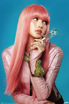 Plakat Lisa - With Lolipop