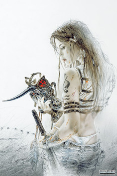 Plakat Luis Royo - sketch
