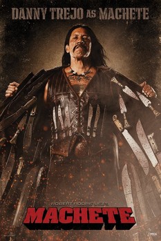Plakat MACHETE - knives