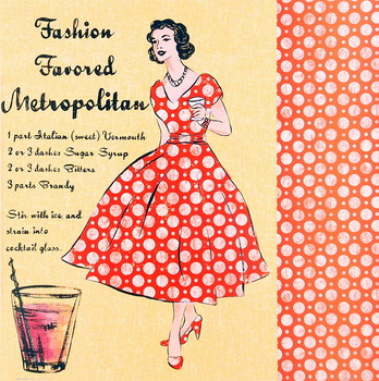 Kunsttryk Metropolitan Lady