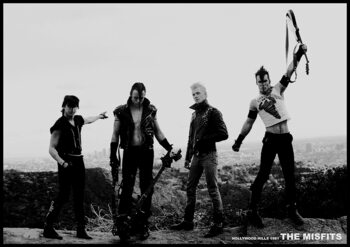 Plakat Misfits - Hollywood Hills 1981