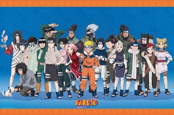 Plakat Naruto - Konoha Ninjas