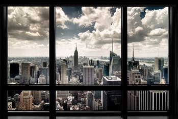 Plakat New York - window