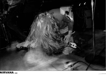 Plakat Nirvana - Live 1989