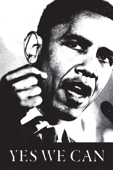 Plakat Obama - Yes We Can
