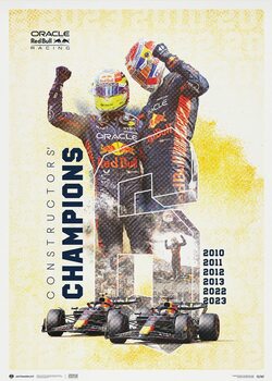 Kunsttryk Oracle Red Bull Racing - F1® World Constructors' Champions - 2023