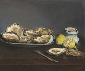 Plakat Oysters, 1862