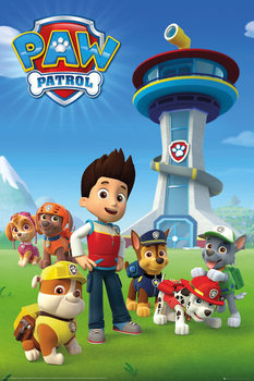 Plakat Paw Patrol - Team
