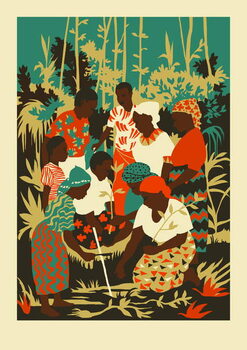 Plakat Planting Trees