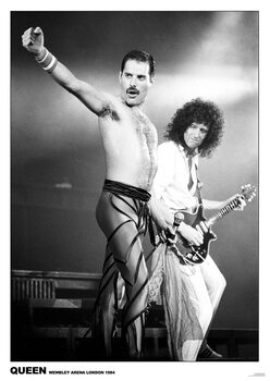 Plakat Queen - Wembley 1984