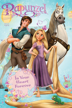Plakat RAPUNZEL - group