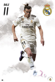 Real Madrid 2018/2019 - Bale Plakat