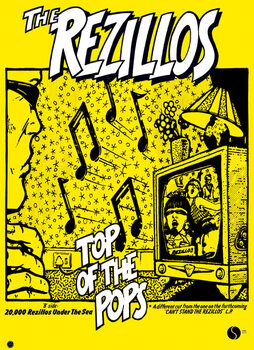 Plakat Rezillos - Top Of The Pops