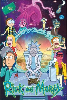 Plakat Rick & Morty - Season 4