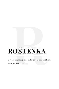 Plakat Roštěnka