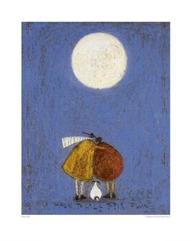 Kunsttryk Sam Toft - A Moon To Call Their Own