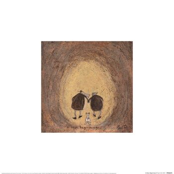 Kunsttryk Sam Toft - A New Beginnig